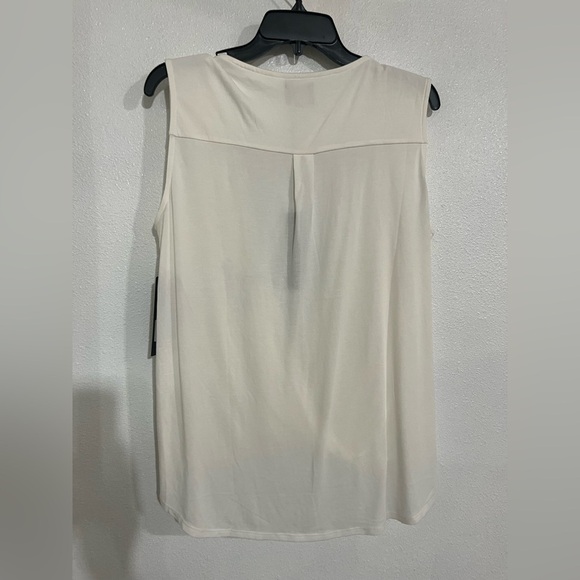 N 11 Los Angeles open front top eggshell white Sz M NWT - Picture 3 of 3